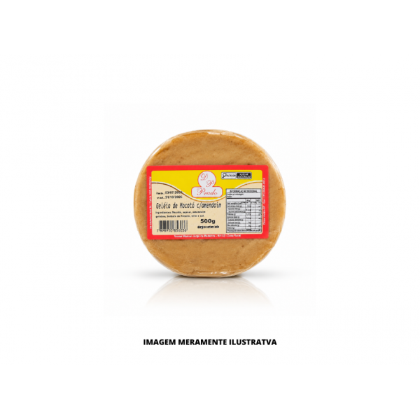 DOCE - DOCES PRADO - 500g GELEIA DE MOCOTO C/ AMENDOIM